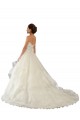 Avorio Abito da ballo Innamorato Raso Tulle Pizzo Abiti da sposa AllIngrosso
