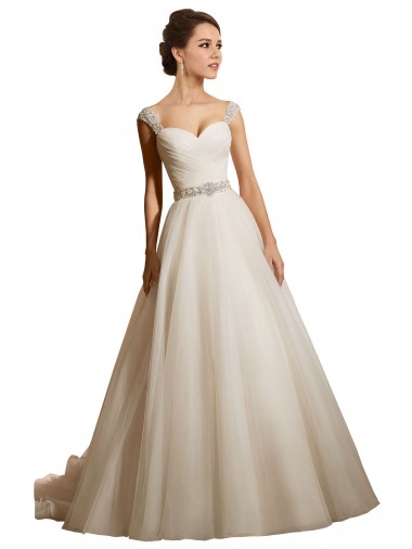 Avorio Abito da ballo Innamorato Tulle Abiti da sposa AllIngrosso