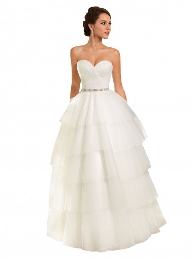 Avorio Abito da ballo Innamorato Tulle Abiti da sposa AllIngrosso