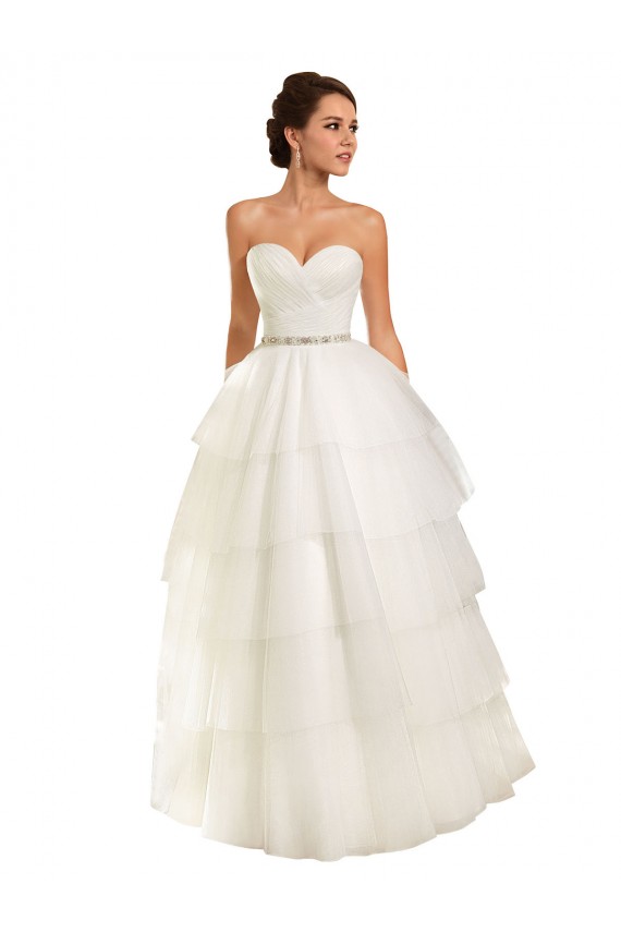 Avorio Abito da ballo Innamorato Tulle Abiti da sposa AllIngrosso