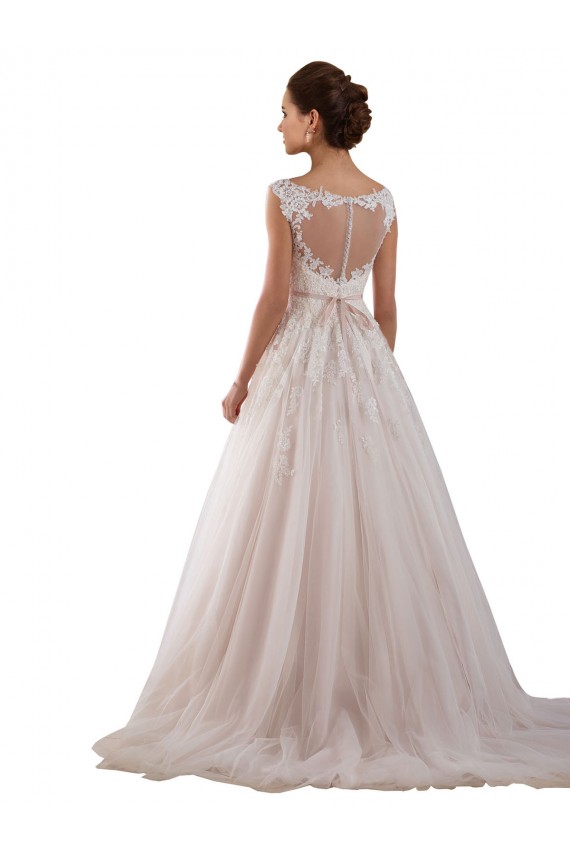 Avorio Abito da ballo Innamorato Tulle Pizzo Abiti da sposa AllIngrosso
