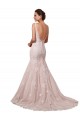 Avorio & Blush Stile sirena Scollatura a V Tulle Pizzo Abiti da sposa AllIngrosso