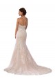 Avorio & Champagne Stile sirena Sottili Pizzo Boho Abiti da sposa AllIngrosso