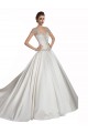 Avorio Linea A Innamorato Raso Abiti da sposa AllIngrosso