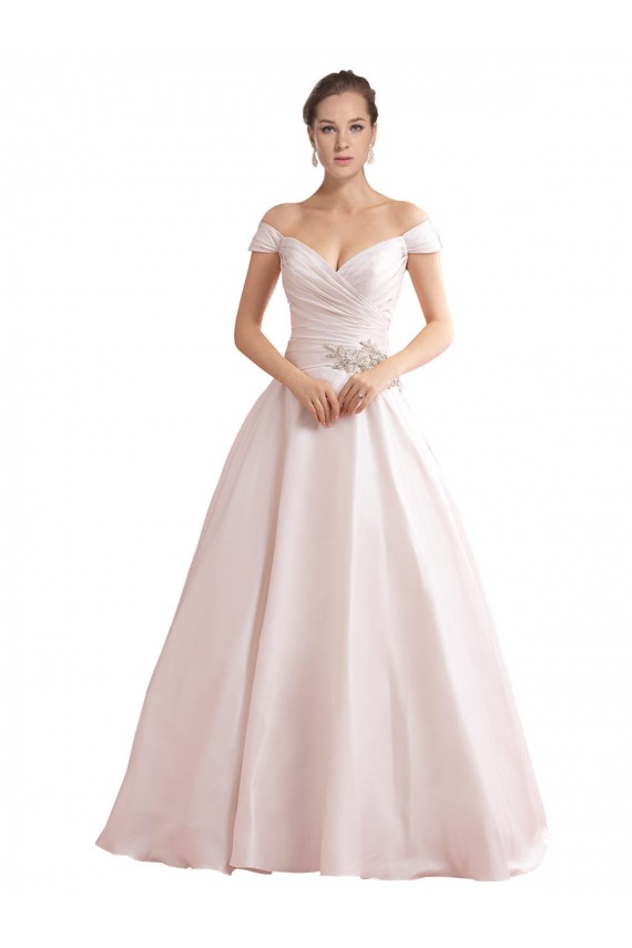 Avorio Linea A Raso Abiti da sposa AllIngrosso