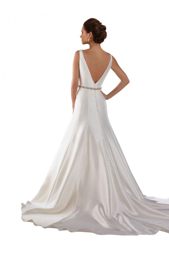 Avorio Stile sirena Barca Raso Abiti da sposa AllIngrosso