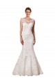 Avorio Stile sirena Innamorato Pizzo Abiti da sposa AllIngrosso