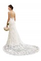 Avorio Stile sirena Innamorato Pizzo Abiti da sposa AllIngrosso