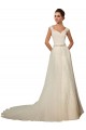 Avorio Stile sirena Innamorato Tulle Pizzo Abiti da sposa AllIngrosso