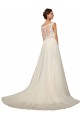 Avorio Stile sirena Innamorato Tulle Pizzo Abiti da sposa AllIngrosso