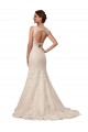 Avorio Stile sirena Innamorato Tulle Pizzo Abiti da sposa AllIngrosso