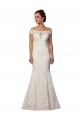 Avorio Stile sirena Pizzo Boho Abiti da sposa AllIngrosso