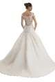 Avorio Stile sirena Sweep treno Tulle Pizzo Abiti da sposa AllIngrosso