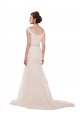 Avorio Stile sirena Tulle Spiaggia Abiti da sposa AllIngrosso