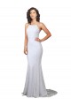Bianco Stile sirena Alto Collo Sweep treno Pizzo Abiti da sposa AllIngrosso