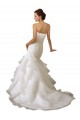 Bianco Stile sirena Innamorato Tulle Abiti da sposa AllIngrosso