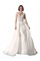 Bianco Stile sirena Innamorato Tulle Pizzo Abiti da sposa AllIngrosso