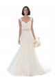 Bianco Stile sirena Pizzo Spiaggia Abiti da sposa AllIngrosso