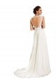 Bianco Tubino Innamorato Chiffona Pizzo Abiti da sposa AllIngrosso