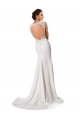 Bianco Tubino Innamorato Chiffona Pizzo Abiti da sposa AllIngrosso