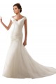 Bianco Tubino Tulle Abiti da sposa AllIngrosso