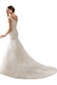 Bianco Tubino Tulle Abiti da sposa AllIngrosso