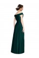 Evergreen Linea A Scollatura a V Chiffona Lunga Abiti da damigella donore AllIngrosso