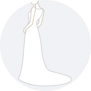 Coda a strascico cappella Abiti da sposa AllIngrosso
